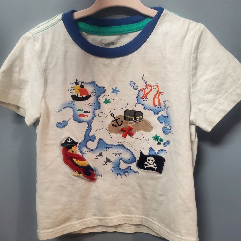 Gymboree Pirate Map Tee